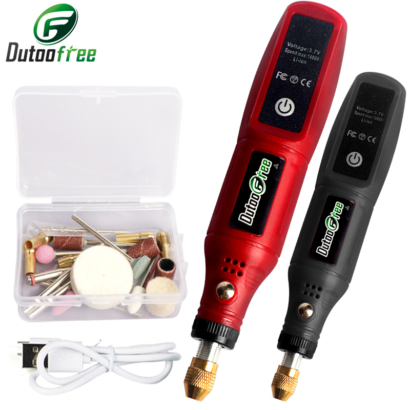 Cordless Rotary Tool Kit Accessories - Kit di utensili rotanti senza fili