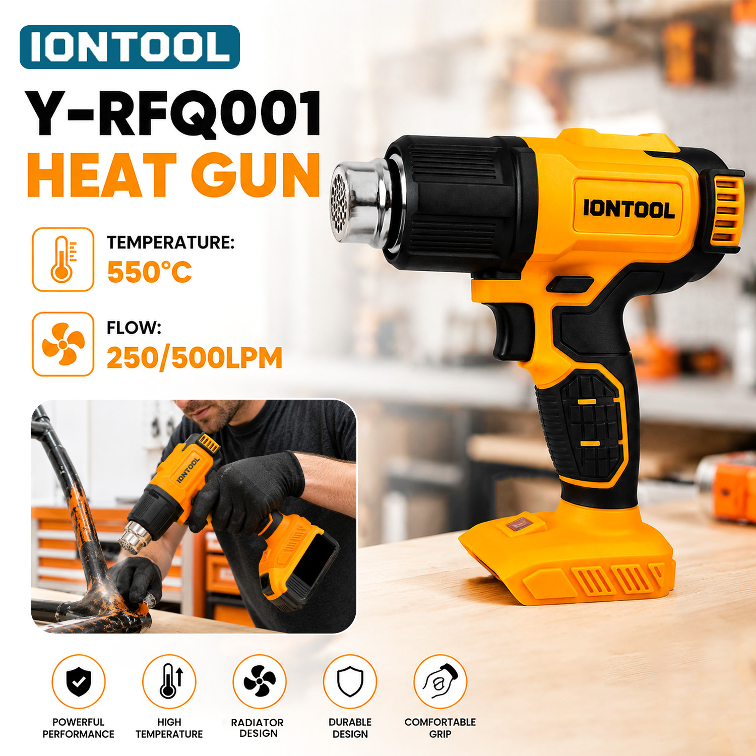 Pistola Termica Senza Fili Gia - Cordless Heat Gun For Shrink Tubing recensione e prezzo