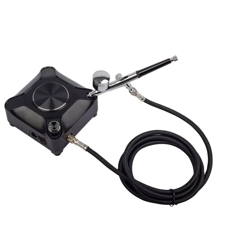 Kit Aerografo Elettrico HSA8K  - Airbrush Kit With Mini Compressor recensione e prezzo