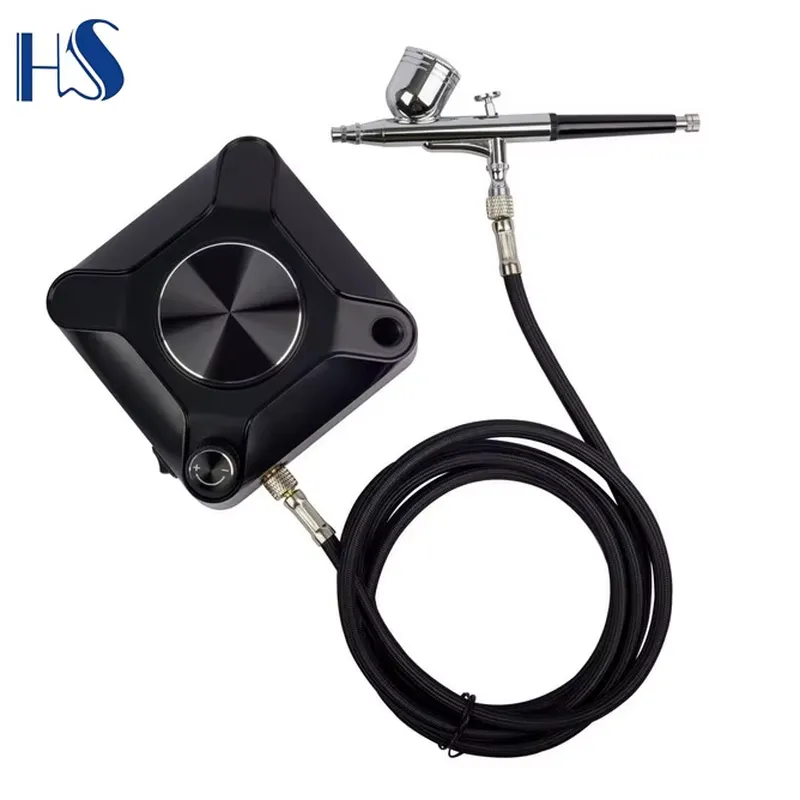 Kit Aerografo Elettrico HSA8K  - Airbrush Kit With Mini Compressor recensione e prezzo
