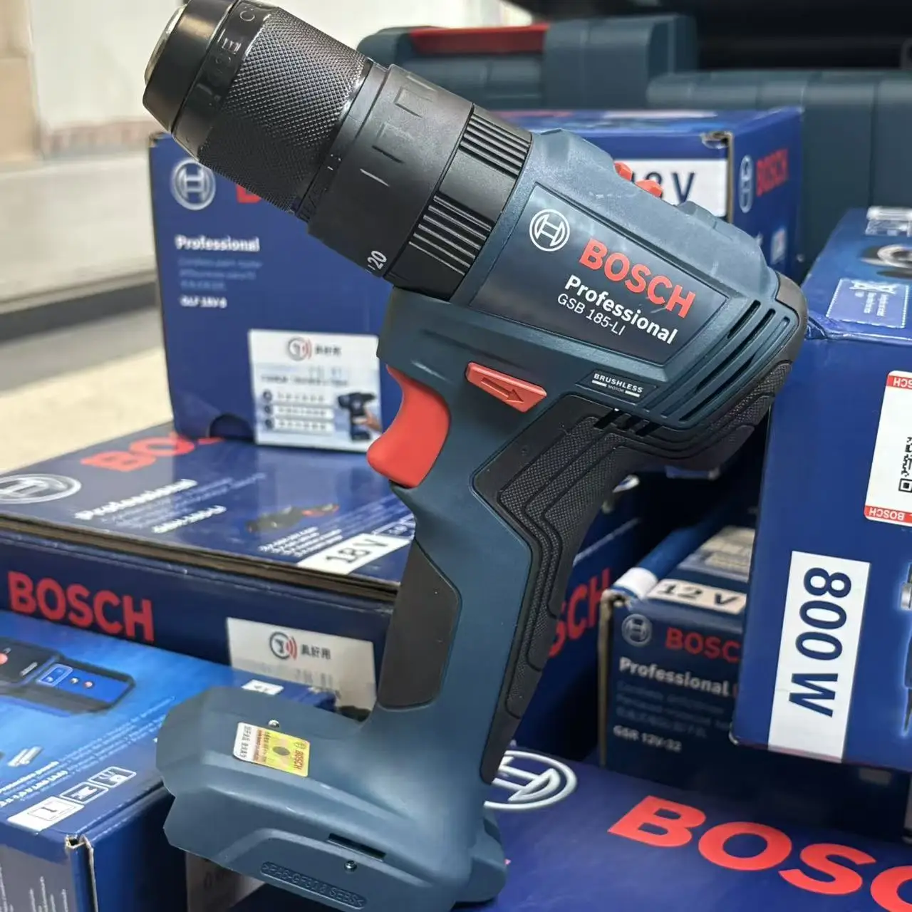 BOSCH GSB 185-LI Trapano a Per - Brushless Cordless Electric Drill 18V recensione e prezzo