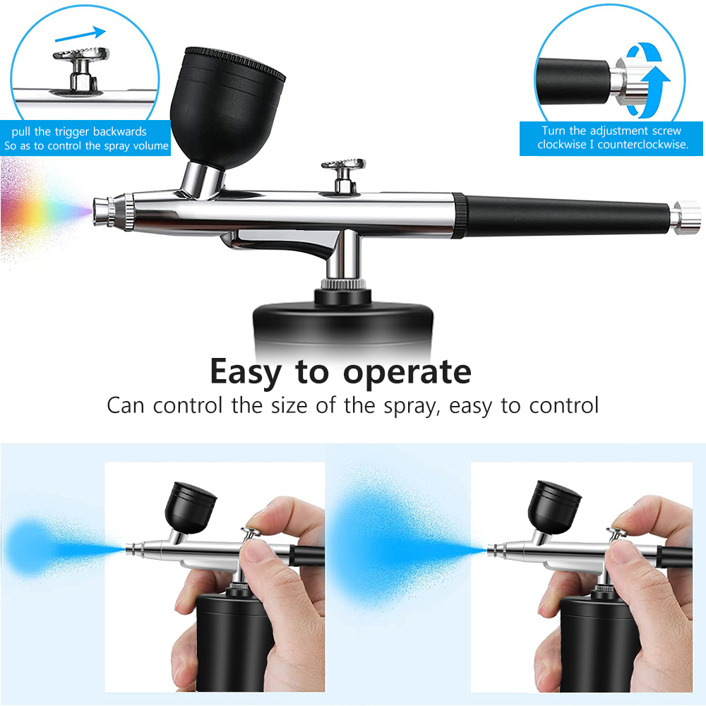 Kit Mini Aerografo Ricaricabil - Airbrush Kit With Mini Compressor recensione e prezzo