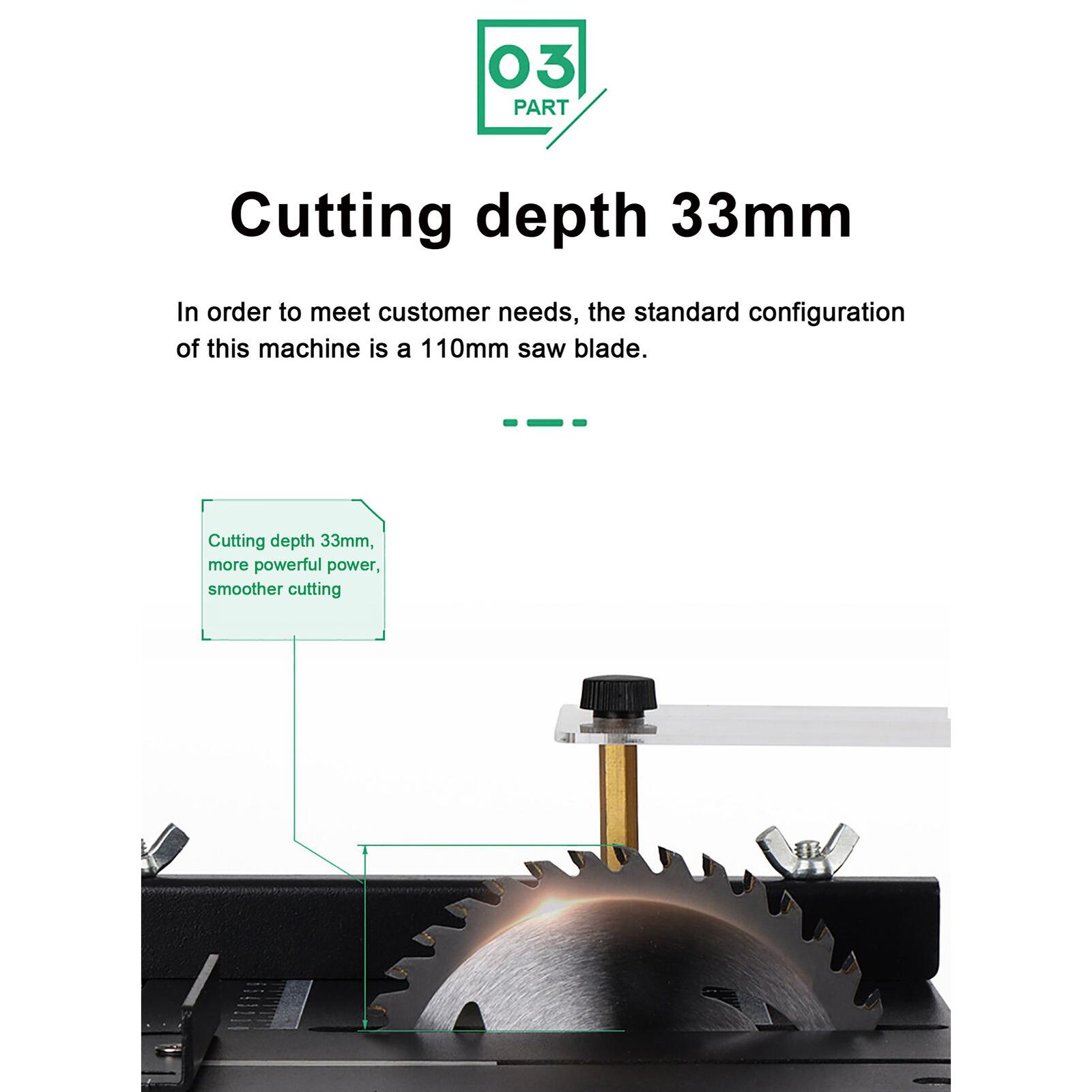Mini Sega Circolare da Tavolo  - Mini Table Saw For Woodworking recensione e prezzo