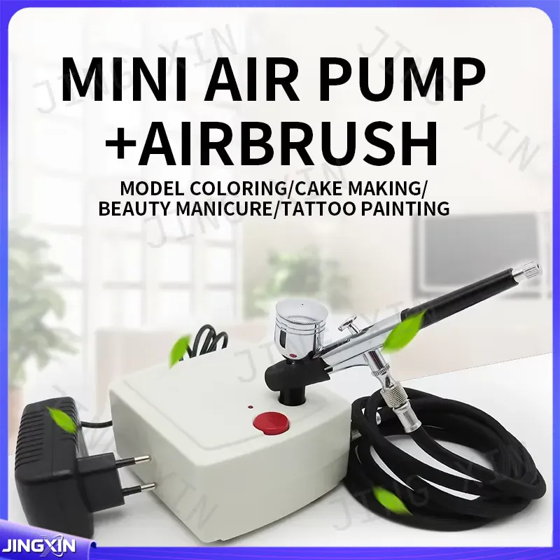Mini pompa d'aria personalizza - Airbrush Kit With Mini Compressor recensione e prezzo