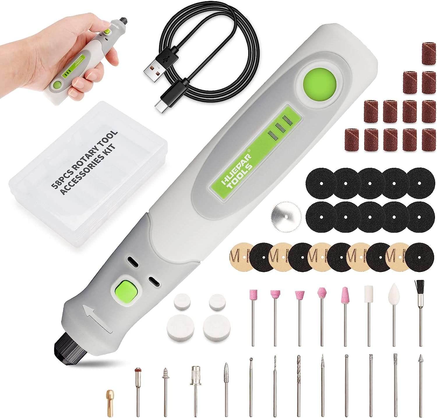 Trapano elettrico smerigliatri - Cordless Rotary Tool Kit Accessories recensione e prezzo